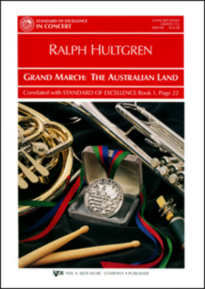 Book cover for Grand March - The Australian Land