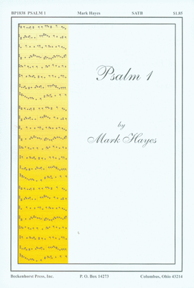 Book cover for Psalm 1