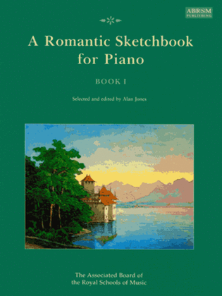 Book cover for A Romantic Sketchbook for Piano, Book I