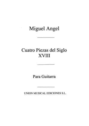 Book cover for Cuatro Piezas del Siglo XVIII