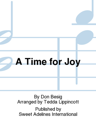 Book cover for A Time for Joy