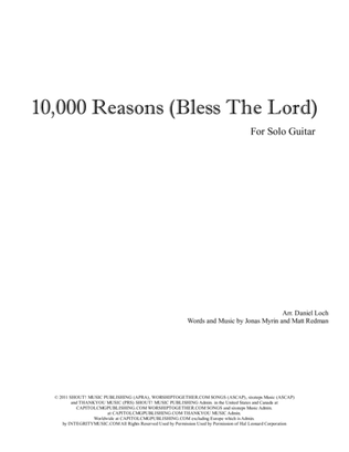 10,000 Reasons (Bless The Lord)