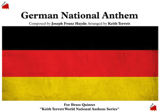 Book cover for German National Anthem (( "Deutschlandlied") for Brass Quintet