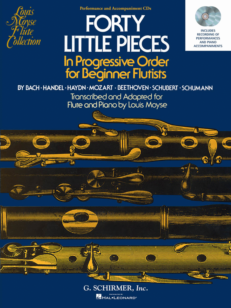 40 Little Pieces in Progressive Order for Beginner Flutists