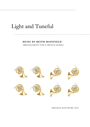 Book cover for Light And Tuneful (wimbledon Opening Theme)