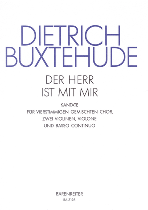 Book cover for Der Herr ist mit mir BuxWV 15