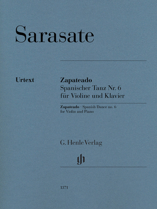 Book cover for Zapateado, Spanish Dance No. 6