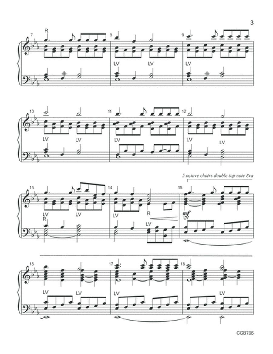 God Be With You Till We Meet Again - Handbell Score image number null