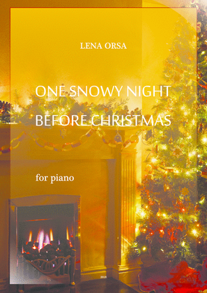 Book cover for One Snowy Night Before Christmas