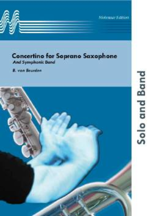 Book cover for Concertino For Soprano Saxophone