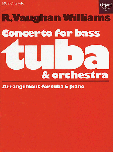 Ralph Vaughan Williams: Concerto In F Minor For Bass Tuba And Orchestra