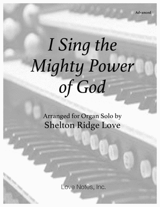 Book cover for I Sing the Mighty Power of God