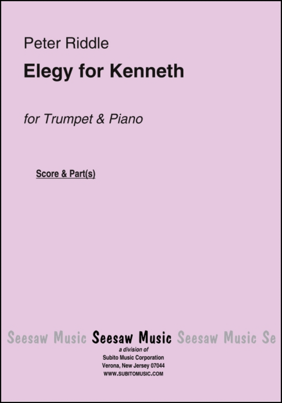 Elegy for Kenneth