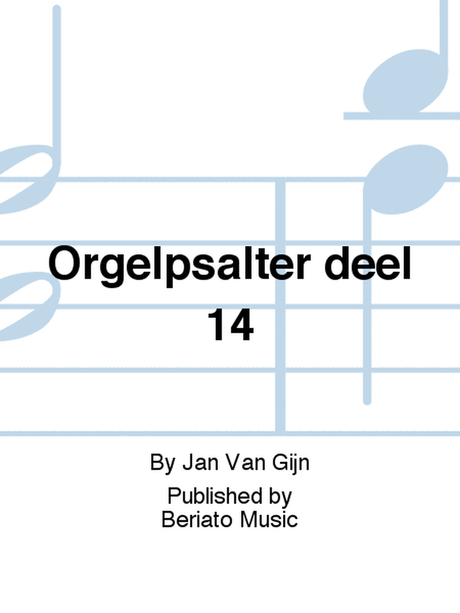 Orgelpsalter deel 14