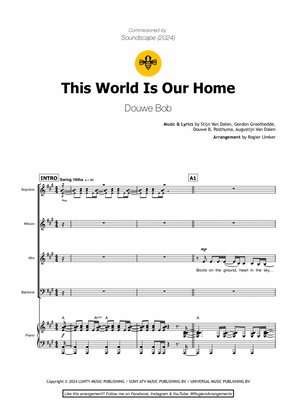Book cover for The World Is Our Home