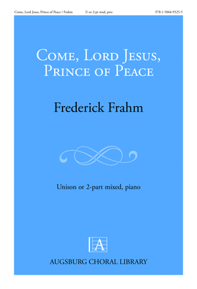 Book cover for Come, Lord Jesus, Prince of Peace