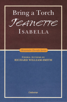 Book cover for Bring a Torch, Jeanette, Isabella - SATB