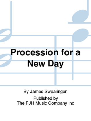 Book cover for Procession for a New Day
