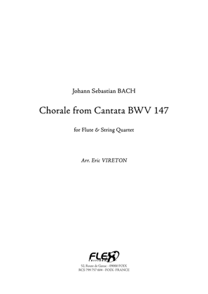 Book cover for Chorale from Cantata BVW 147