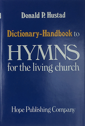 Book cover for Hymns for the Living Church