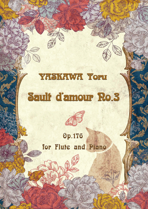 Salut d'amour No.3 for flute and piano, Op.176