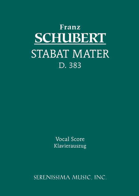Stabat Mater, D. 383