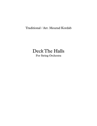 Deck the Halls (String Orchestra)