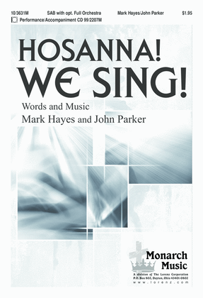 Book cover for Hosanna! We Sing!