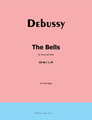 Book cover for The Bells, by Debussy, in E flat Major