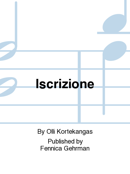 Iscrizione