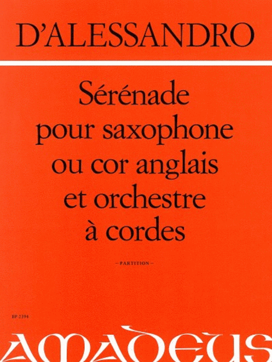 Sérénade op. 12