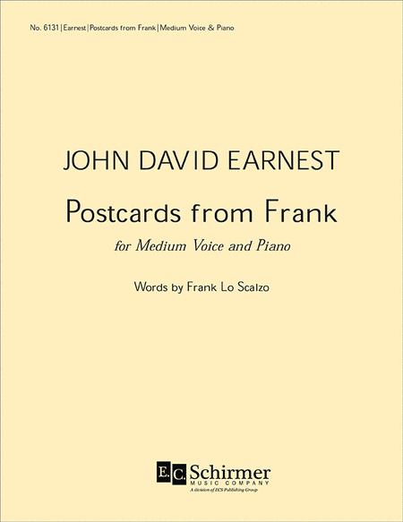 John David Earnest : Postcards From Frank