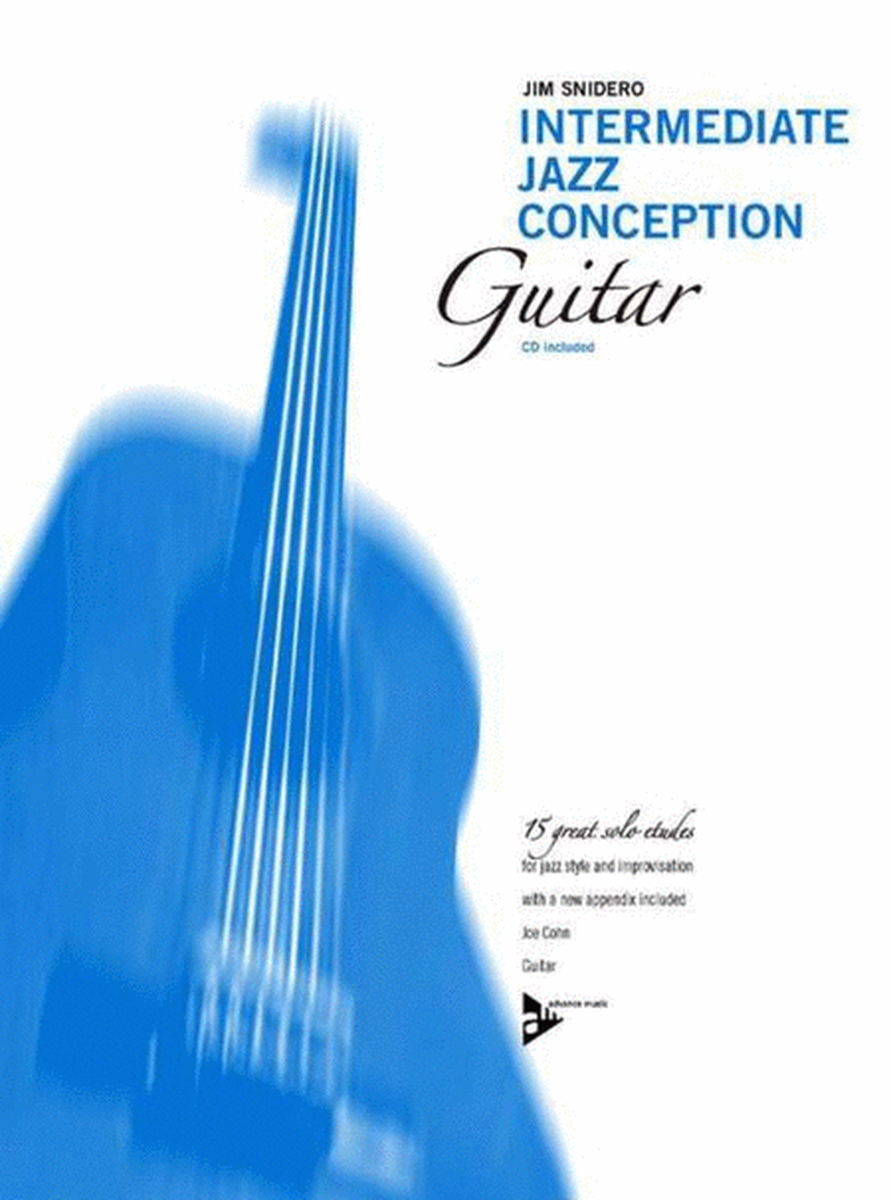 Intermediate Jazz Conception Guitar Book/CD