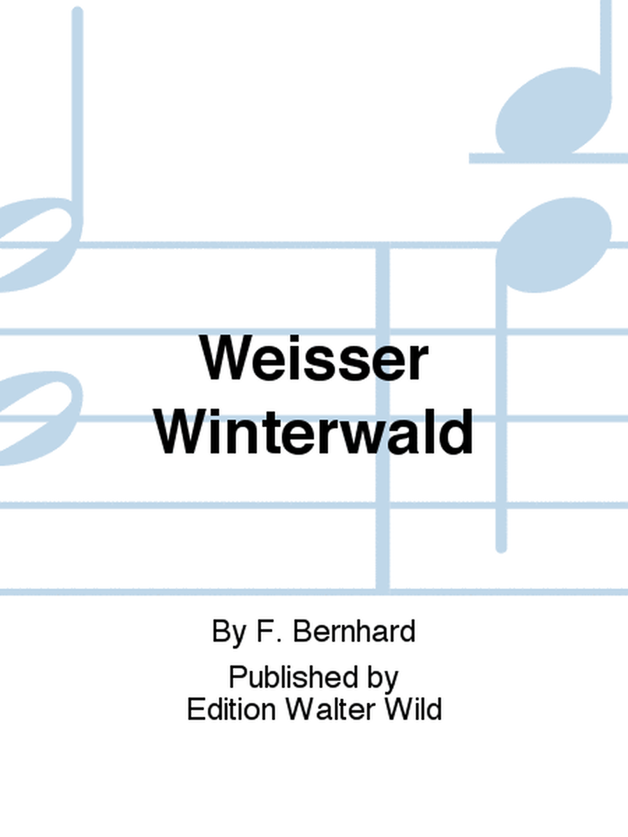 Weisser Winterwald