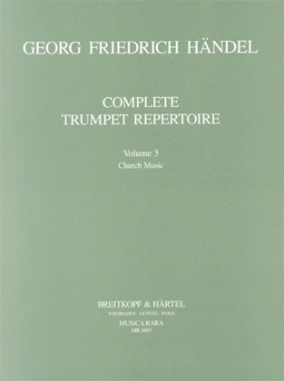 Book cover for Complete Trumpet Repertoire
