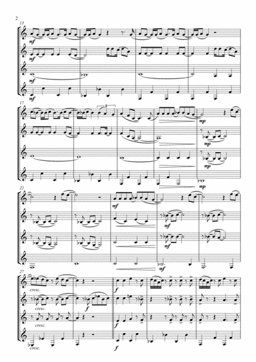 Stupid Love (Lady Gaga) - Clarinet Quartet image number null