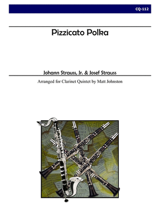 Pizzicato Polka for Clarinet Quintet