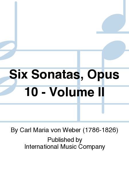 Six Sonatas, Opus 10 - Volume II