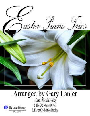 Book cover for EASTER PIANO TRIOS, 3 Arrangements for Violin, Cello & Piano (Includes Score & Parts)