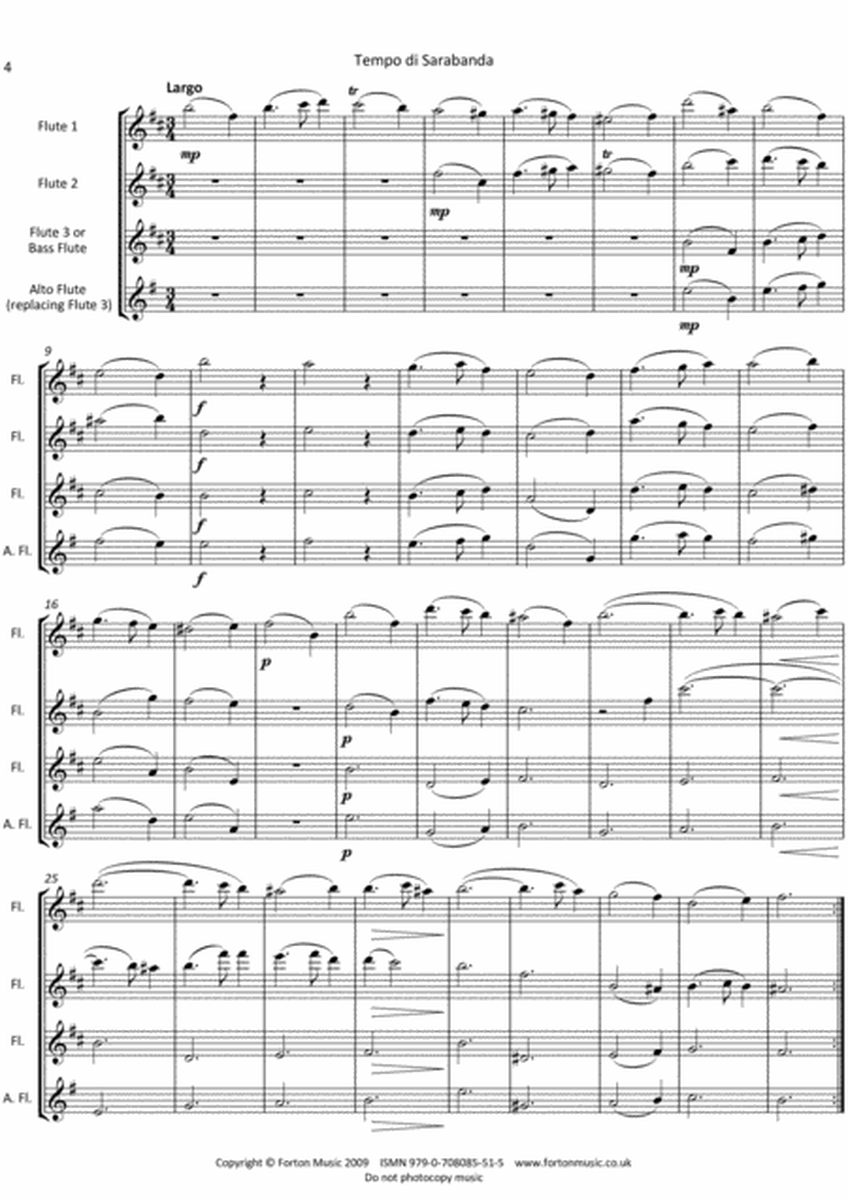 Trio Sonatas Op 2 nos 9-12