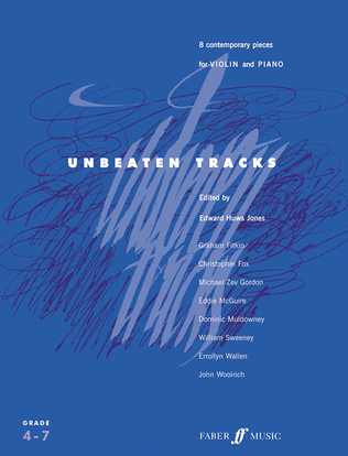 Book cover for Unbeaten Tracks for Violin