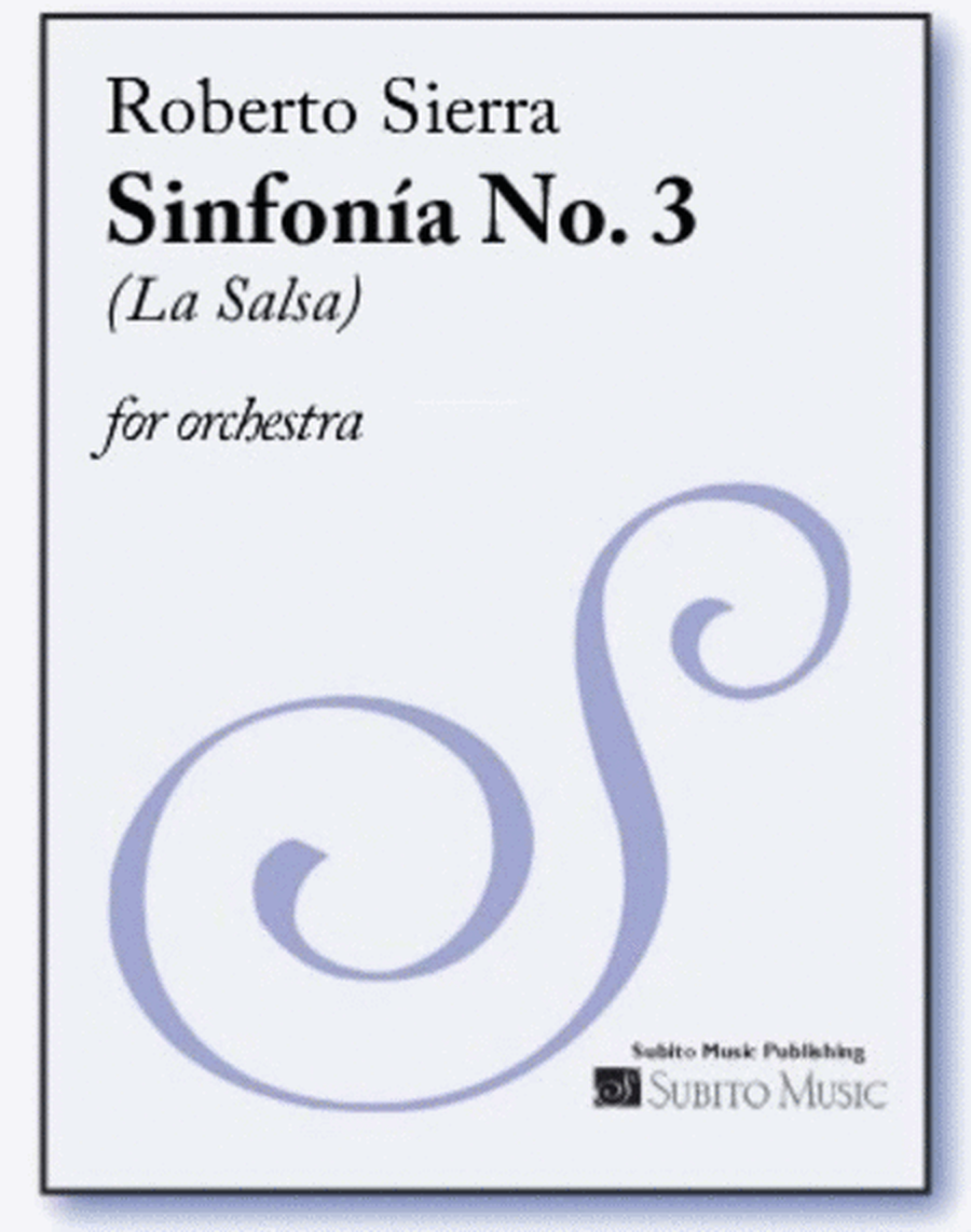 Sinfonia No 3 La Scala For Orchestra Study Score