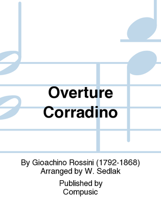 Book cover for Overture Corradino