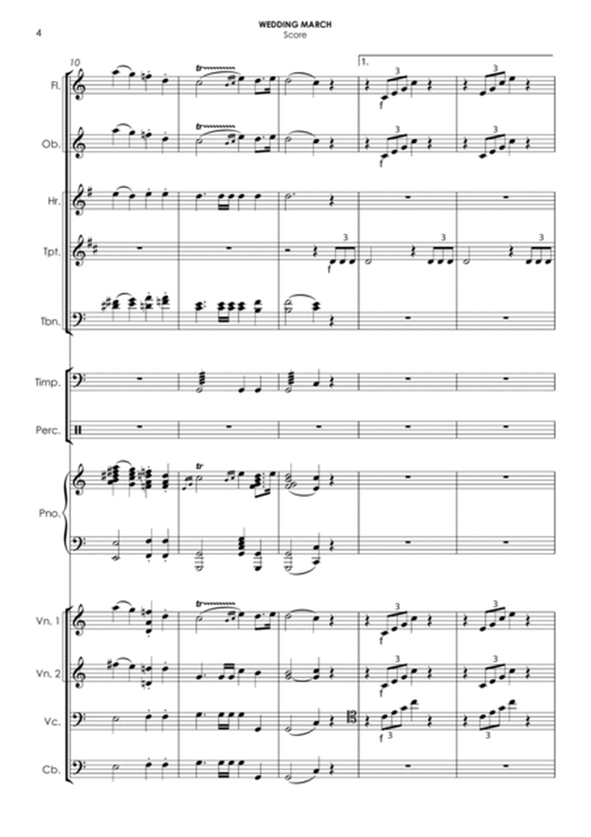 Wedding March (Mendelssohn) for chamber orchestra image number null