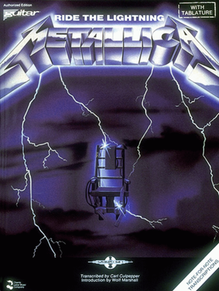 Book cover for Metallica – Ride the Lightning