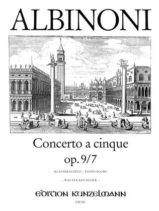 Concerto a cinque Op. 9/7