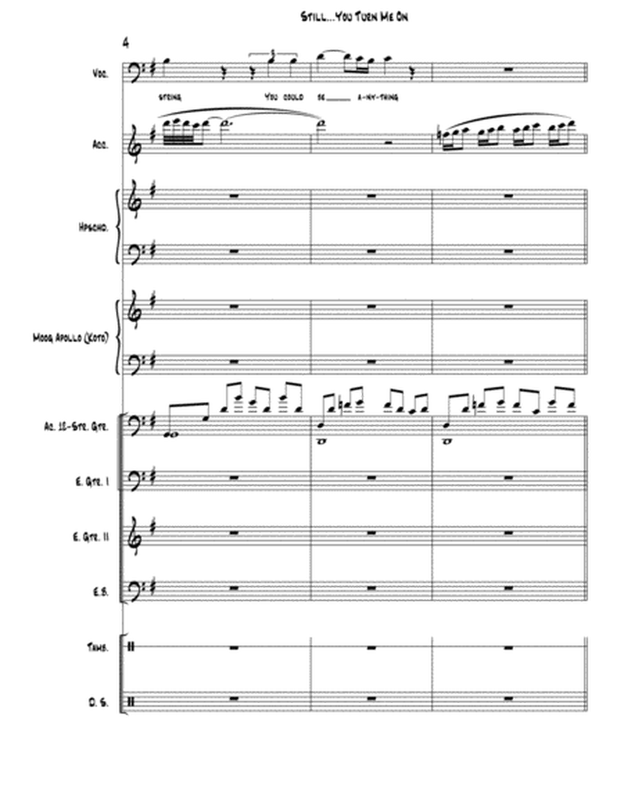 Still…You Turn Me On [Emerson, Lake & Palmer] (full score & set of parts) image number null