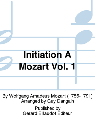 Book cover for Initiation A Mozart Vol. 1