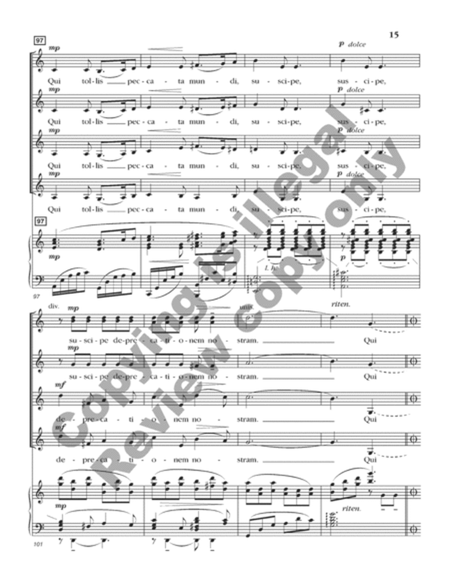 Gloria (Choral Score)