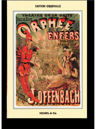 Book cover for Jacques Offenbach - Orphee Aux Enfers (version 1874, Chant Et Piano)